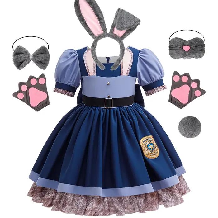 Robe de policier Judy Bunny pour filles