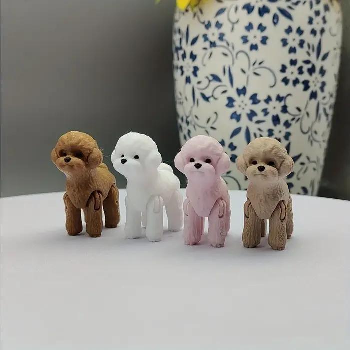 Statue de caniche imprimée en 3D