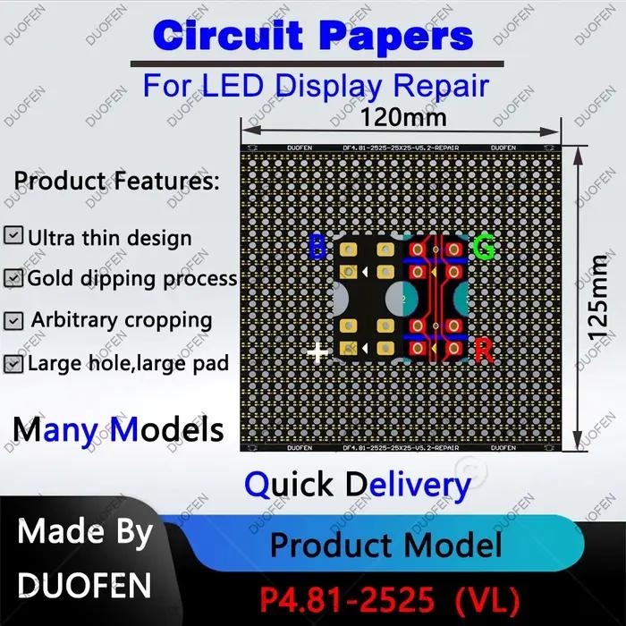 Papier de circuit série P4.81