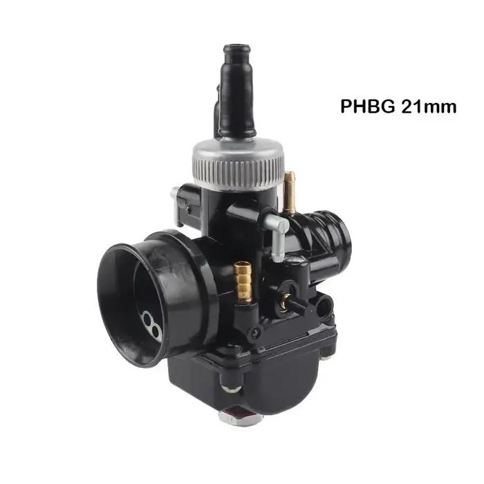 PHBG 17mm 17.5mm 19mm 19.5mm 21mm Carburedor pour Yamaha KTM Puch Zuma Jog Scooter 50cc 90cc BWS100 carburateur de Moto