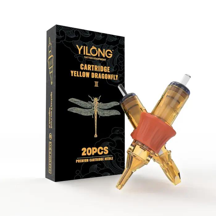 Cartouche de tatouage Gragonfly III jaune