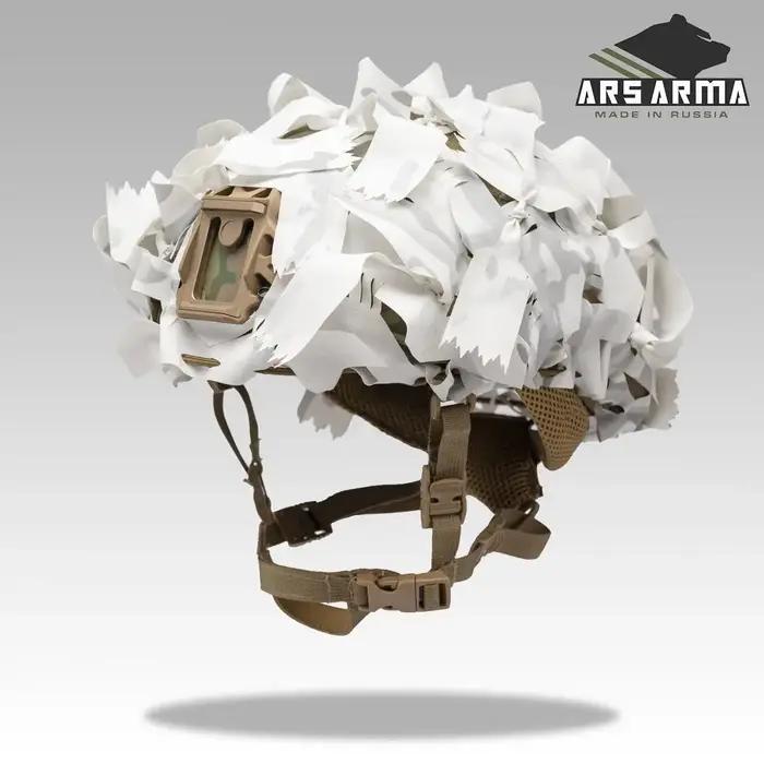 Housse 3D pour casque de chasse anti-IR, camouflage tactique airsoft et équipement wargame