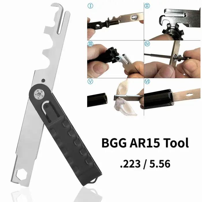 Grattoir fusil grattoir BCG outil de retrait de carbone 223/5.56 AVAR15S AR 15 pistolet de chasse AR-15 Kits de