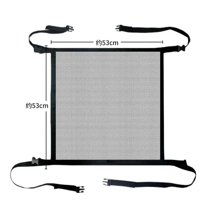 Nouvelle barrière universelle pour chien en voiture, élastique, disponible en 2 tailles, protection de sécurité pour animaux de compagnie, noire, robuste, protection intérieure de voiture pour siège a