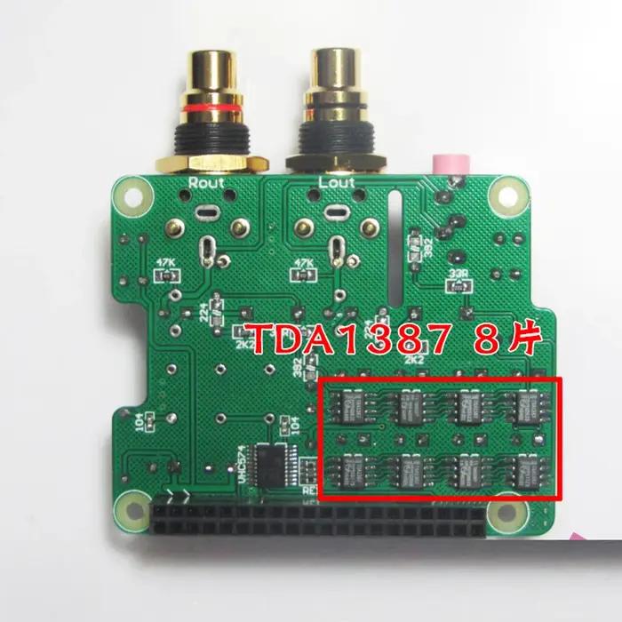 DYKB TDA1387 carte d'extension encodeur DAC décodeur interface I2S pour Raspberry Pi pi3 pi2 B + 3B