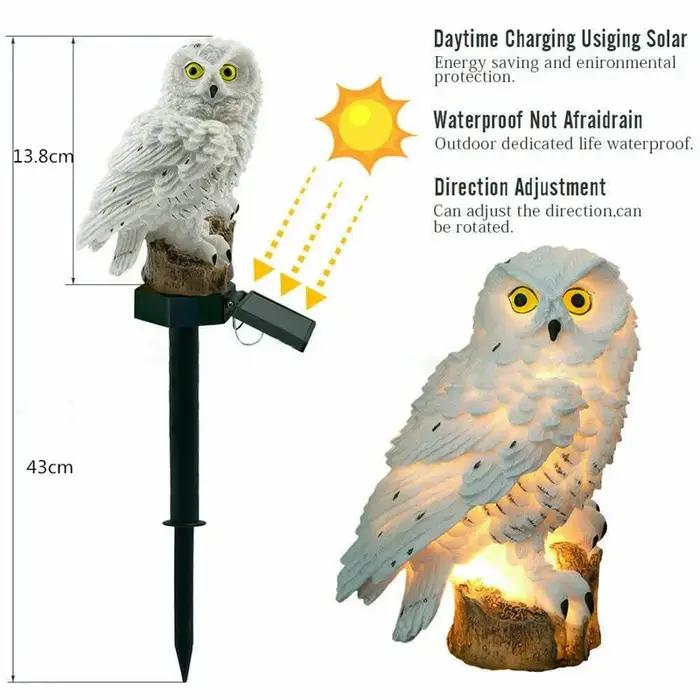 Lampes solaires étanches pour la décoration de Noël, lampes de pelouse d'animaux, extérieur, théâtre