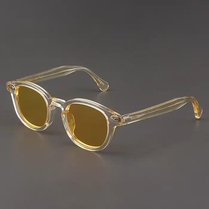 Lunettes de soleil polarisées Johnny Depp pour hommes, lunettes de soleil Lemtosh pour femmes, montu