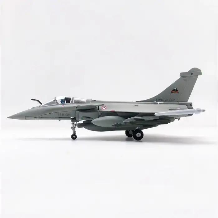 WLTK 1/100 échelle France Dassault Rafale C chasseur Air Force moulé sous pression en alliage de métal jouet avion modèle pour Collection