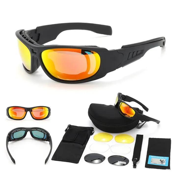 Lunettes Daisy C6 polarisées militaires pour tir à l'air comprimé et protection balle couleur