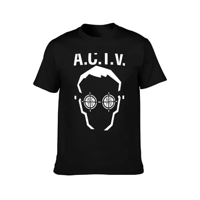 ACTV Valencia 1 T-Shirt coton homme t-shirts mignon hauts luxe t-shirt drôle t-shirts hommes