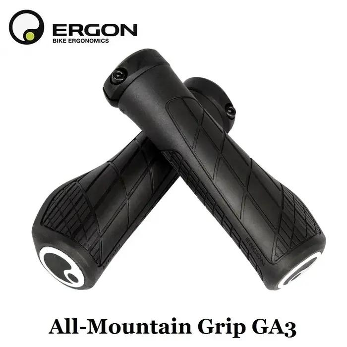 Ergon GA3 poignées ergonomiques pour vélo tout-montagne confort et Support de poignet pour vtt Trail antidérapant VTT