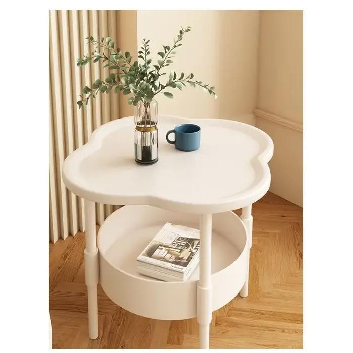 Table de chevet simple et moderne pour chambre à coucher, petite étagère, canapé de maison, mini arm