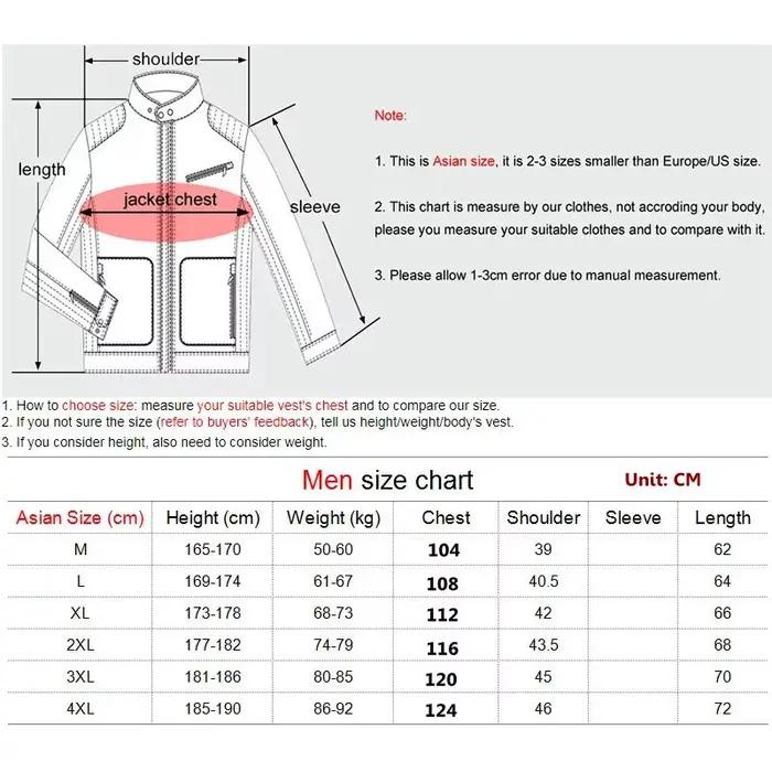 Gilet thermique électrique pour homme