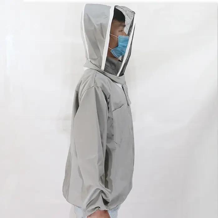 Costume pour apiculture, ensemble veste et voile, vêtements anti-abeilles, nouveau tissu, vêtements pour apiculteur, gants de protection pour abeilles, livraison gratuite