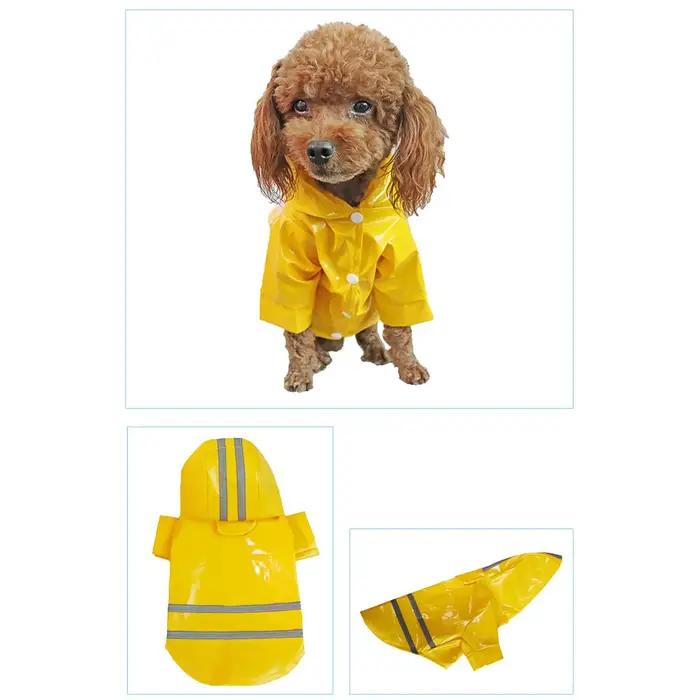 Imperméable à capuche pour chien