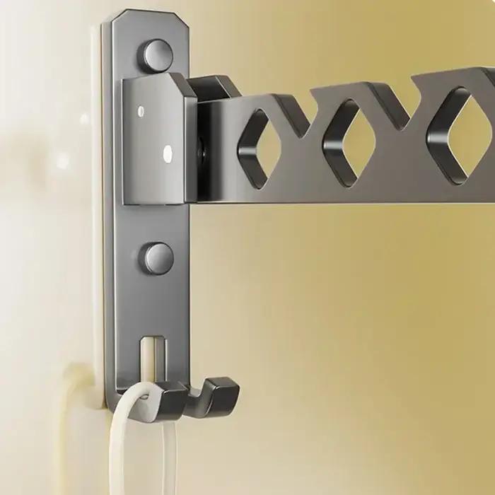Cintre Mural pour vaccage de Vêtements, Angle Réglable Pliable, T1