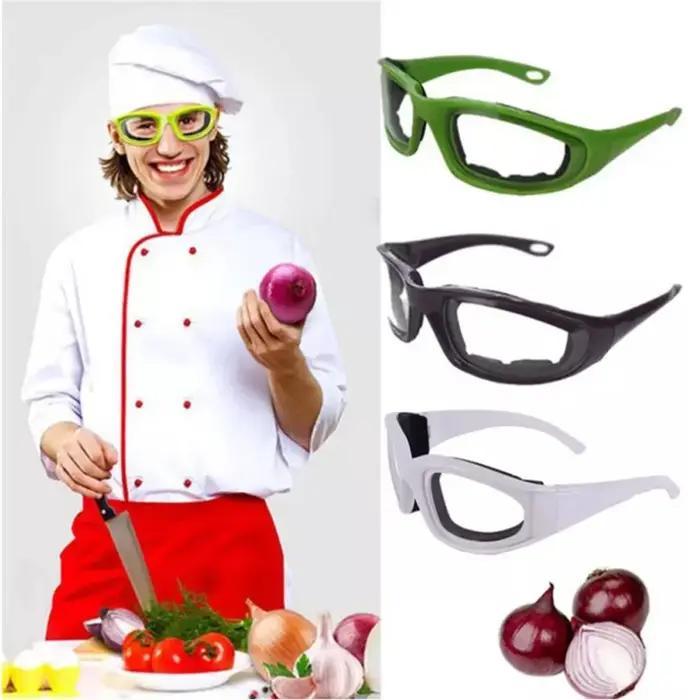 Lunettes de Cuisine Sans Larmes pour Hacher et Emincer sans Pleurer Accessoire Pratique pour Toutes les Formes de Visage Occasions Spéciales Cuisine Familière