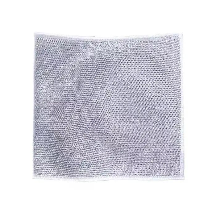 Lingettes humides de nettoyage en microfibre et tissu non tissé avec fibre ultra-fine pour cuisine salle de bain et salon
