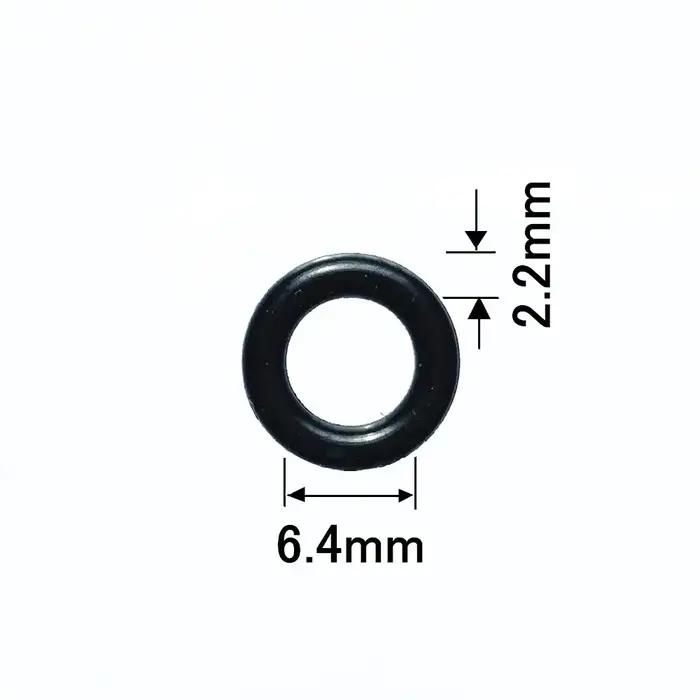 6.4*2.2mm 200 pièces orings en caoutchouc pour Delphi GDI joint supérieur oring kits de réparation d