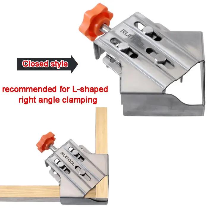 Pinces à Angle droit carrés de positionnement à 90 degrés, pour le travail du bois, pince d'angle, o