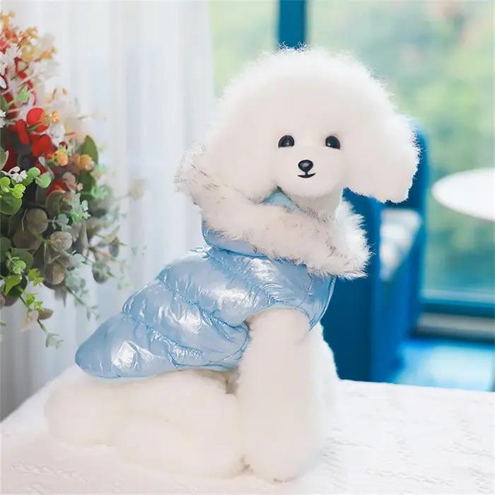 Veste d'hiver pour chien en duvet