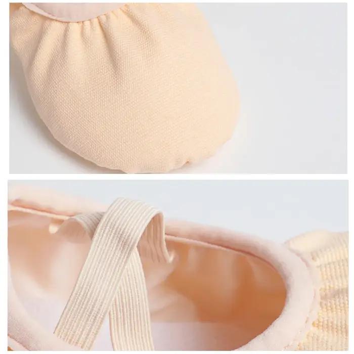 Filles chaussures de Ballet pour femme ballerine chaussures ballerines femmes toile semelle souple p