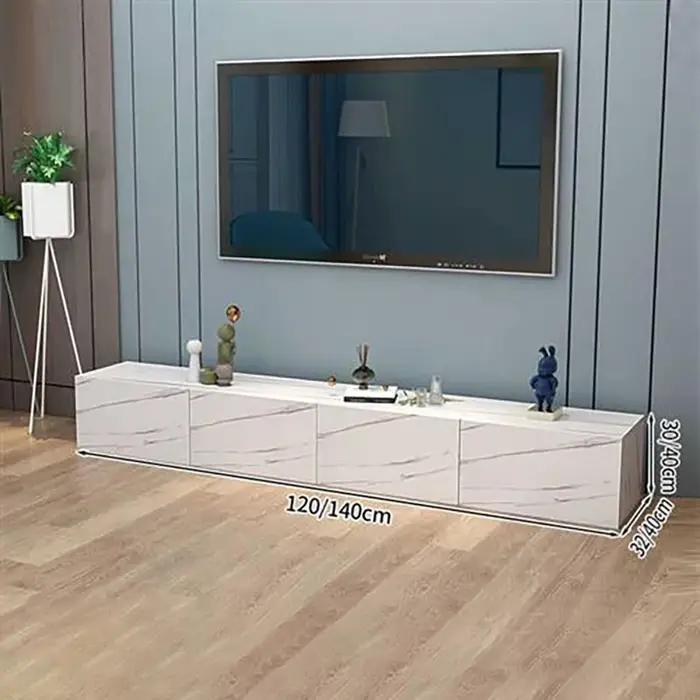 Meuble Tv moderne blanc rangement minimaliste meuble Tv De luxe Unique nordique élégant Muebles De S