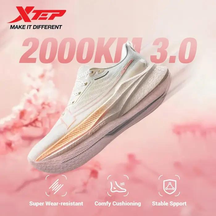 Xtep 2000km 3.0 chaussures de course pour femmes 2025 printemps baskets amorti entraînement Jogging