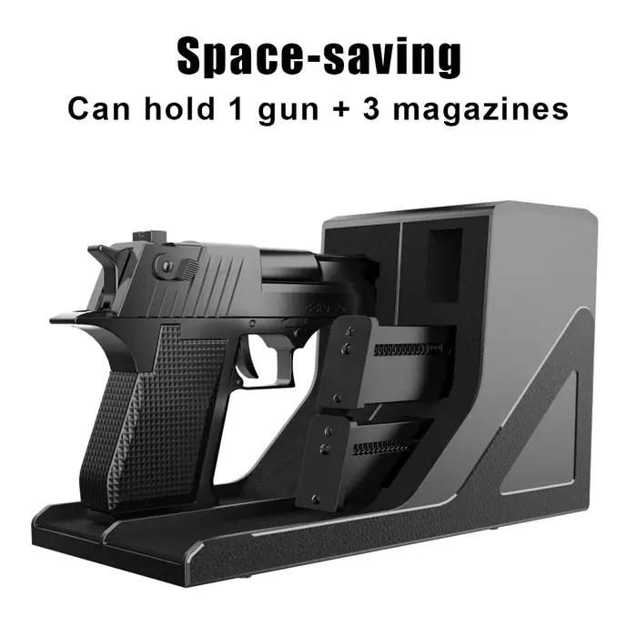 Support pour pistolet support pour pistolet modulaire avec porte-revues support de rangement pour pistolet de protection étui de protection universel pour pistolet de poing