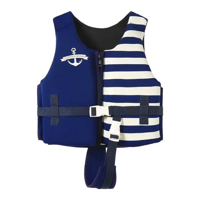 Gilet de sauvetage en néoprène pour enfants, gilet flottant pour Sports aquatiques, garçons et fille