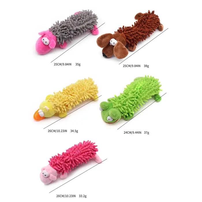 Jouet pour chien en peluche grenouille hippopotame