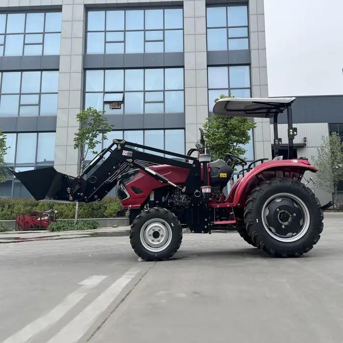 Tracteur Agricole à Quatre Roues Motrices 50HP Polyvalent Certification Euro 5 CE EPA Occasions Spéciales Agriculture Fermes Travaux Paysagers