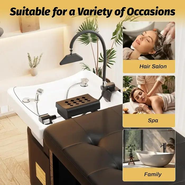 Nouvel équipement de thérapie de tête de Spa pour cheveux, Circulation d'eau de douche SPA dans le b