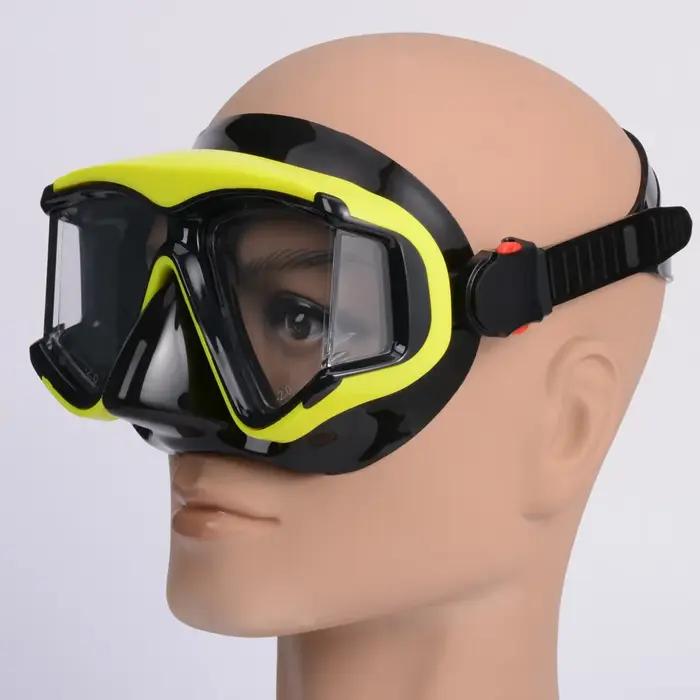 Masque de plongée pour myopie optique, tuba, lunettes de natation, équipement pour myopie, vue panor