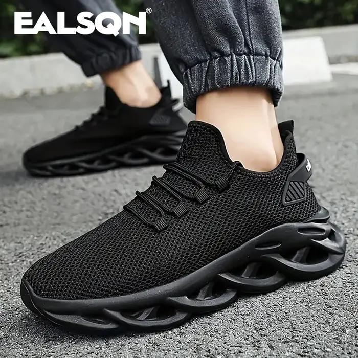 Hommes sport course noir Jogging chaussures espadrilles décontractées marron extérieur respirant mai