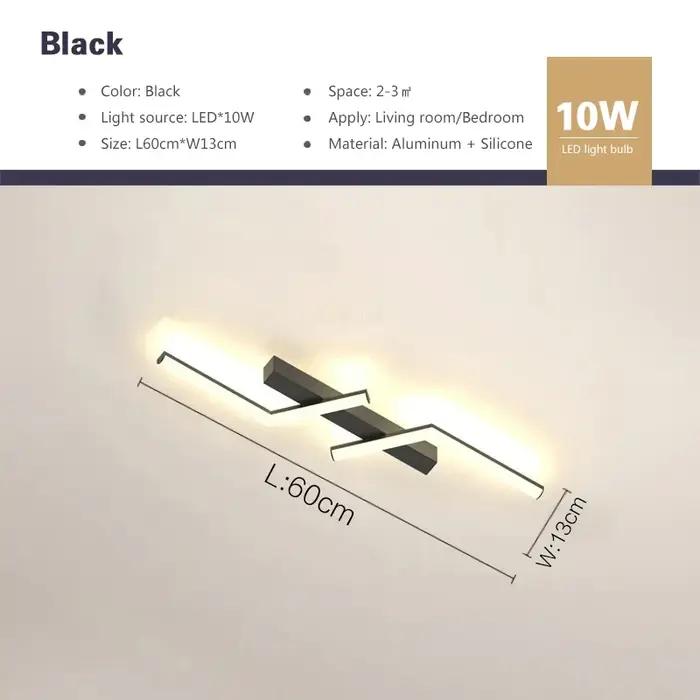 Moderne LED ligne plafonnier