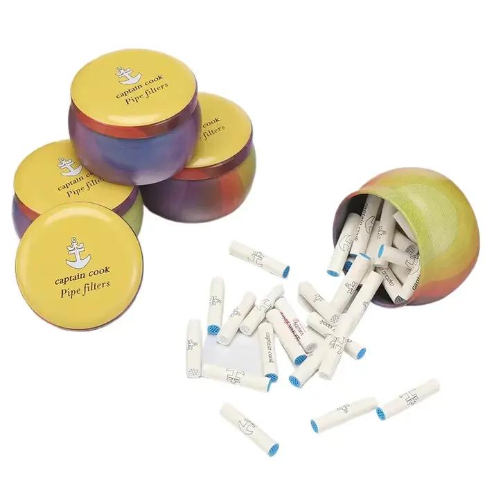 Filtre à charbon actif pour cigarettes de calibre 6MM/8MM