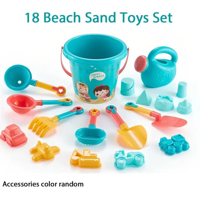 Ensemble de jouets de sable de plage 18 pièces