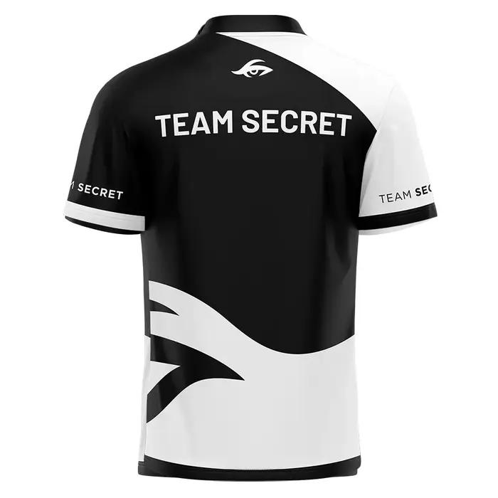 Dota2 Esports équipe Secret maillot d'entraînement uniformes hommes sport dessus respirants vêtements de rue surdimensionné t-shirts Fans cadeaux