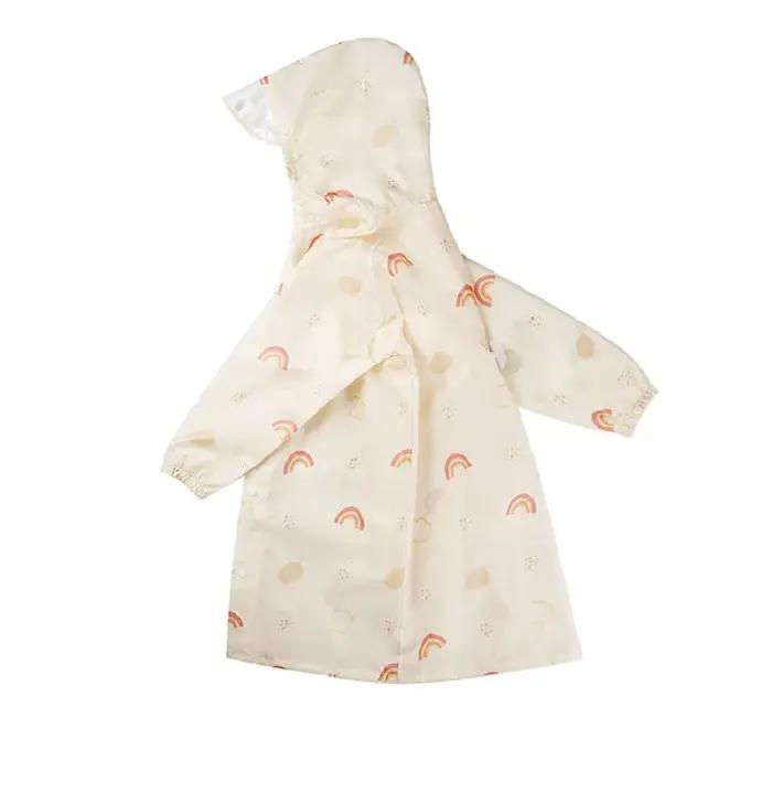 Imperméable à capuche pour bébé garçon et fille, coupe-vent, pour nourrissons et tout-petits, combinaison de pluie à motif de dessin animé, vêtements de pluie légers et imperméables pour enfants de 1