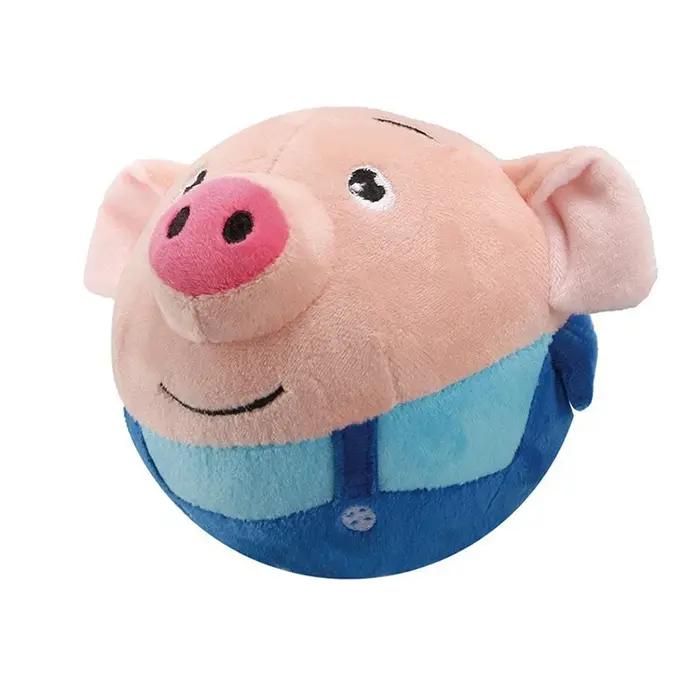 Jouets électroniques pour animaux de compagnie, vibration itude, balle rebondisnoyaux, boule de mors