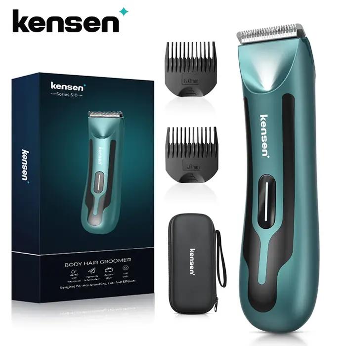KENSEN S10 électrique corps tondeuse pour hommes femmes boules rasoir épilation Bikini tondeuse aine