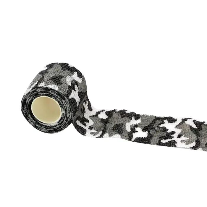 Ruban camouflage élastique non-tissé DIZETION protection doigts chasse extérieur mouvement haute élasticité