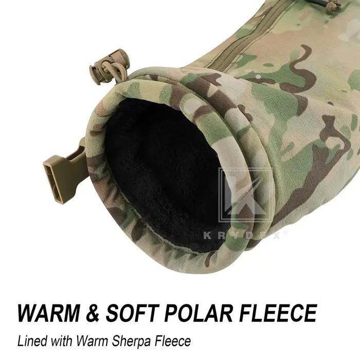 Poche chauffante tactique KRYDEX résistante à l'eau pour gilet, accessoire hiver chasse et survie