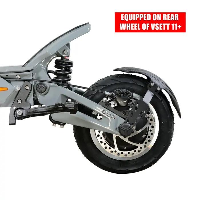 Garde-boue universel à motif de Fiber de carbone pour Scooter électrique VSETT 11 + ZERO 11X KAABO 1