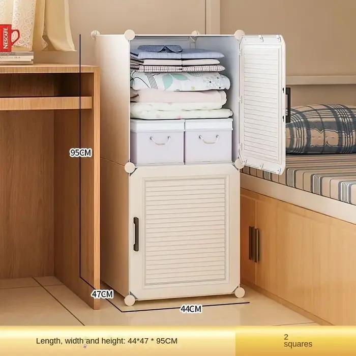 Armoire pliante en plastique pour la maison