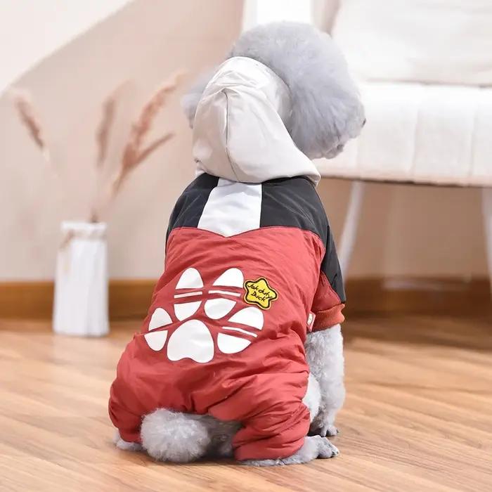 Doudoune de sport coupe-vent pour animaux de compagnie