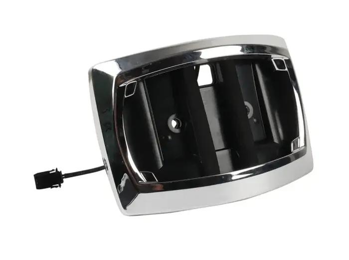 Kit de relocalisation de cadre de plaque d'immatriculation incurvé à LED pour Harley Davidson Street Glide CVO Road Glide et CVO Road Glide ST occasions spéciales