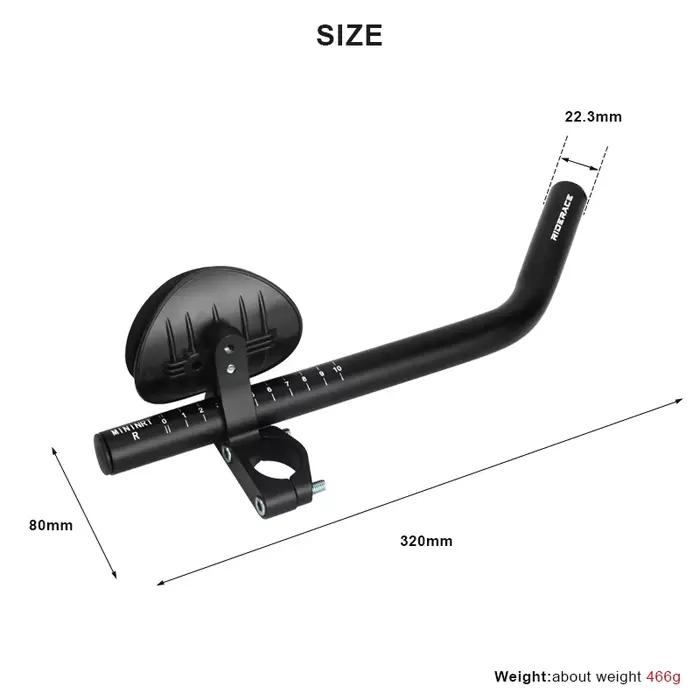 Repose-vélo TT guidon barres aérodynamiques pour cyclisme Triathlon temps d'essai Tri barres en alli