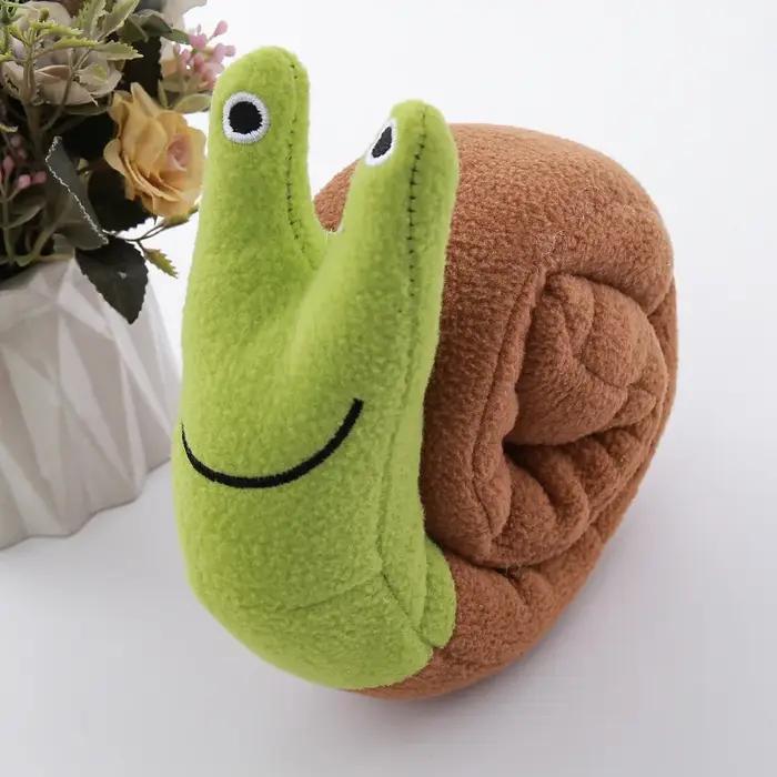 Jouets pour chiens et chats en forme d'escargot